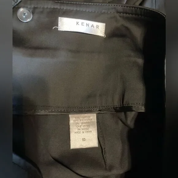 Kenar Black Pencil Skirt for Women - Picture 2 of 3